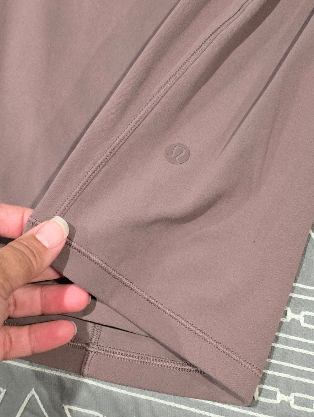 Lululemon Contour Dress In Antique Bark Mauve - Picture 3 of 6